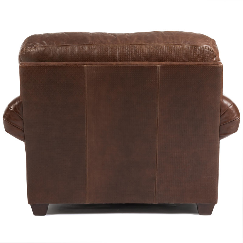 Santa Fe Club Chair, Santa Fe Capri/Serrano Tavern Genuine Leather