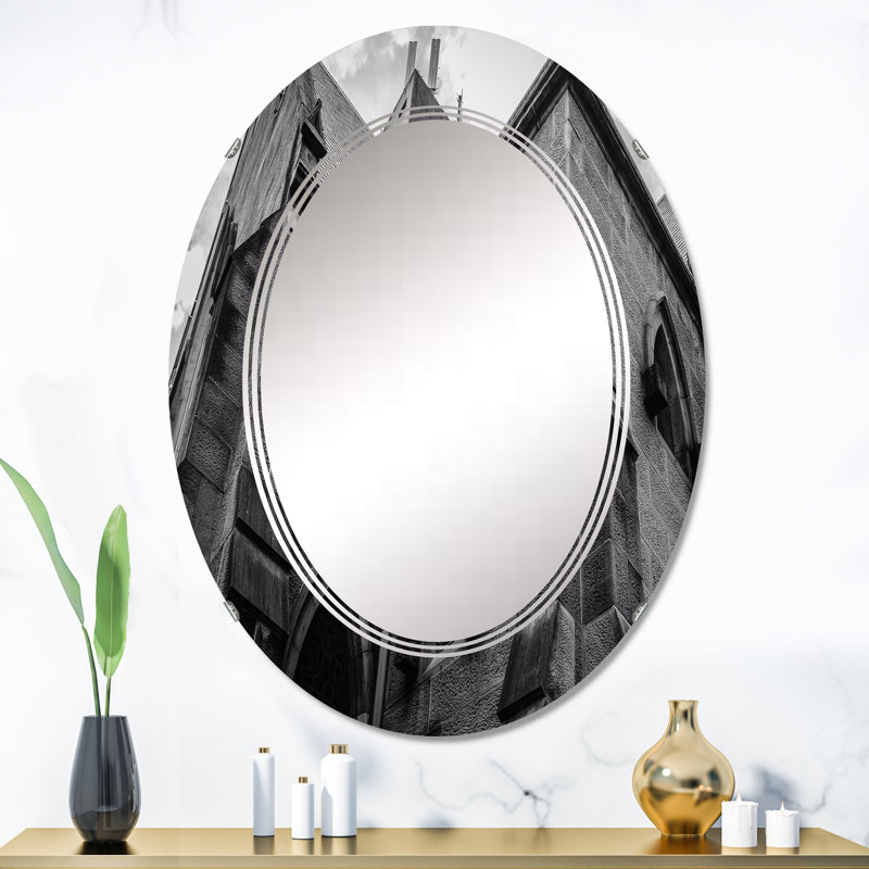 Oval Mirror, 36" x 24"