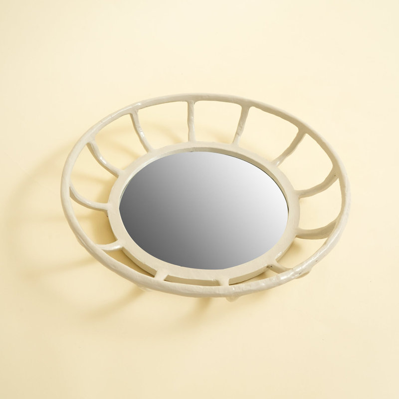 Aluminium Round Mirror