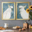 Cockatoo Portrait I, reproduction encadrée de qualité supérieure - prête à être accrochée-2013423244-2013423235