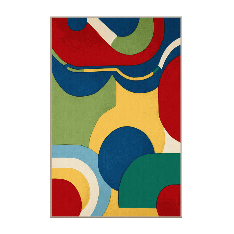 Lively Hop Rug, Rectangle 2' x 3'