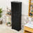 Luxurious Wood Bathroom Storage Cabinet with Adjustable Shelves-706862619-730963306