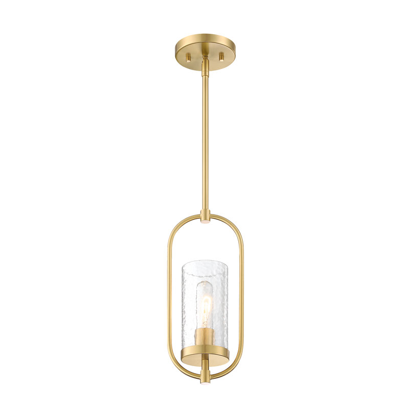 Rykir 1 - Light Brushed Gold Pendant