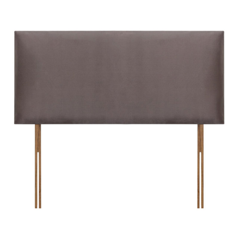 Bedford Upholstered Headboard, Kingsize (5'), Mole, Velvet