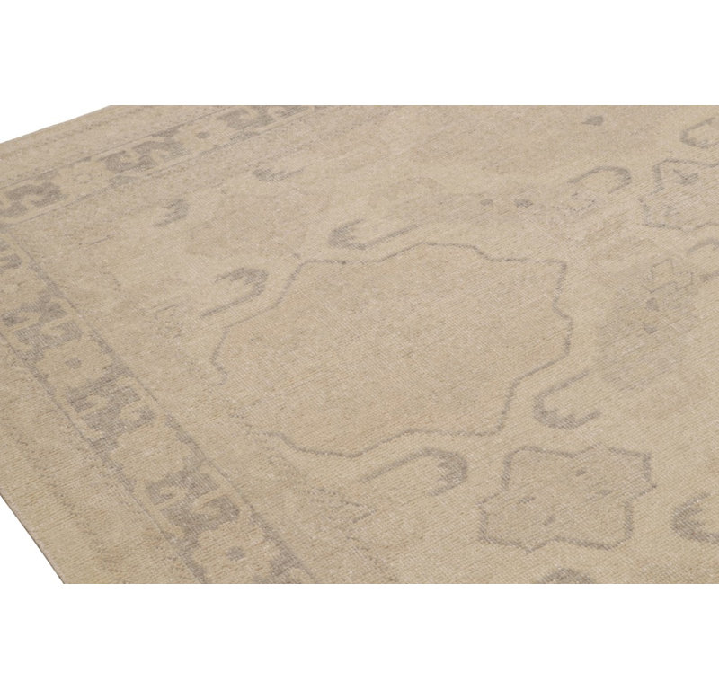 Distressed Homage Handmade Kilim Wool Floral and Geometric Area Rug, Rectangle 10' x 14'