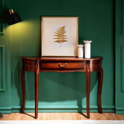Console en bois massif de style américain