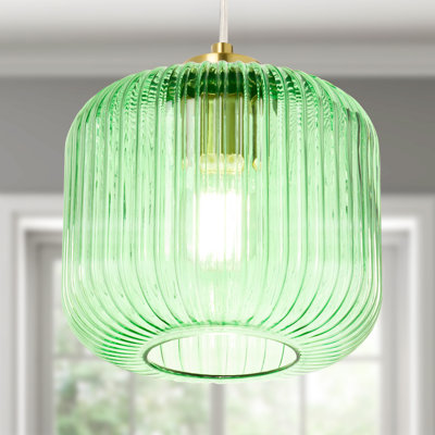 Luminaire suspendu sphérique unique à 1 lumière Jacobson