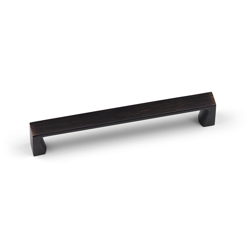 160mm Antique Copper Square D Handle