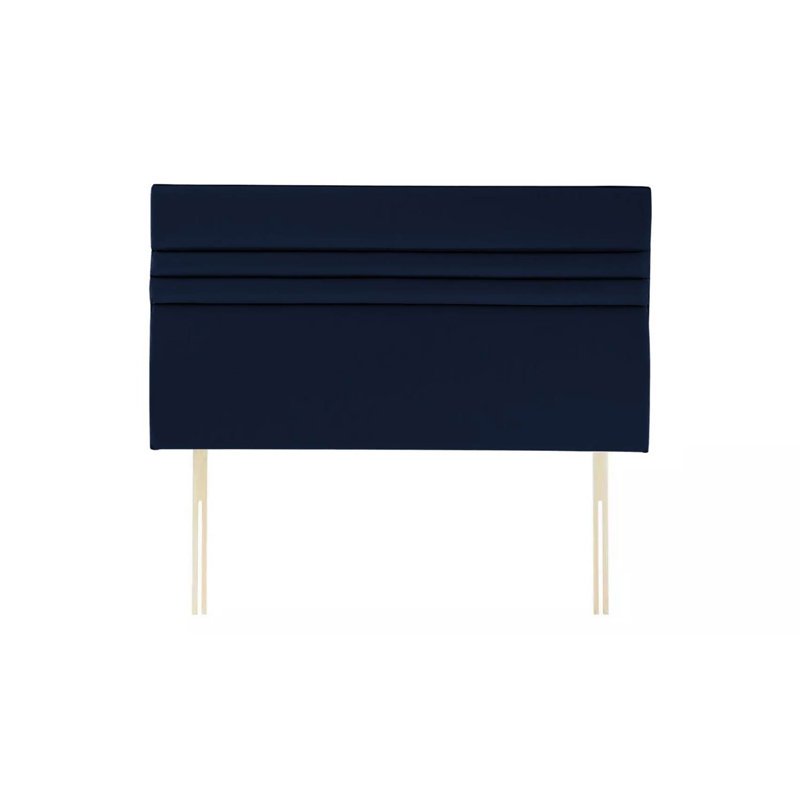 Erharuyi Upholstered Headboard, Double (4'6), Blue