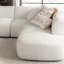 Anniston 2-piece Upholstered Fabric Sectional Sofa In Ivory