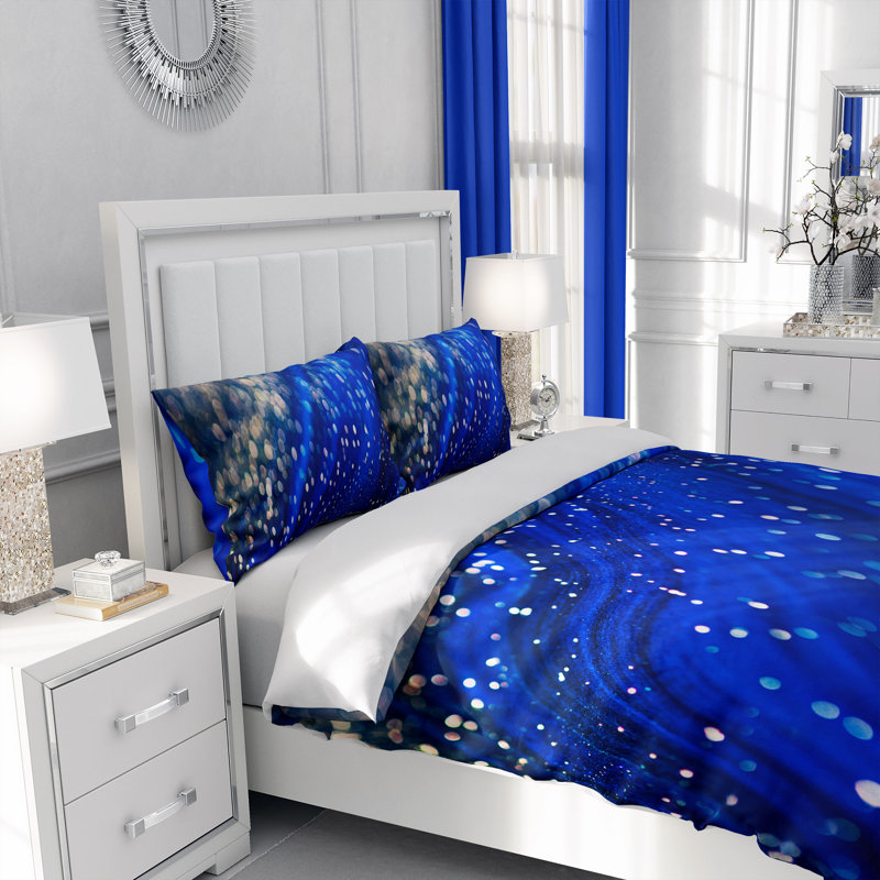 Abstract Duvet Cover, King Duvet Cover + 2 King Shams