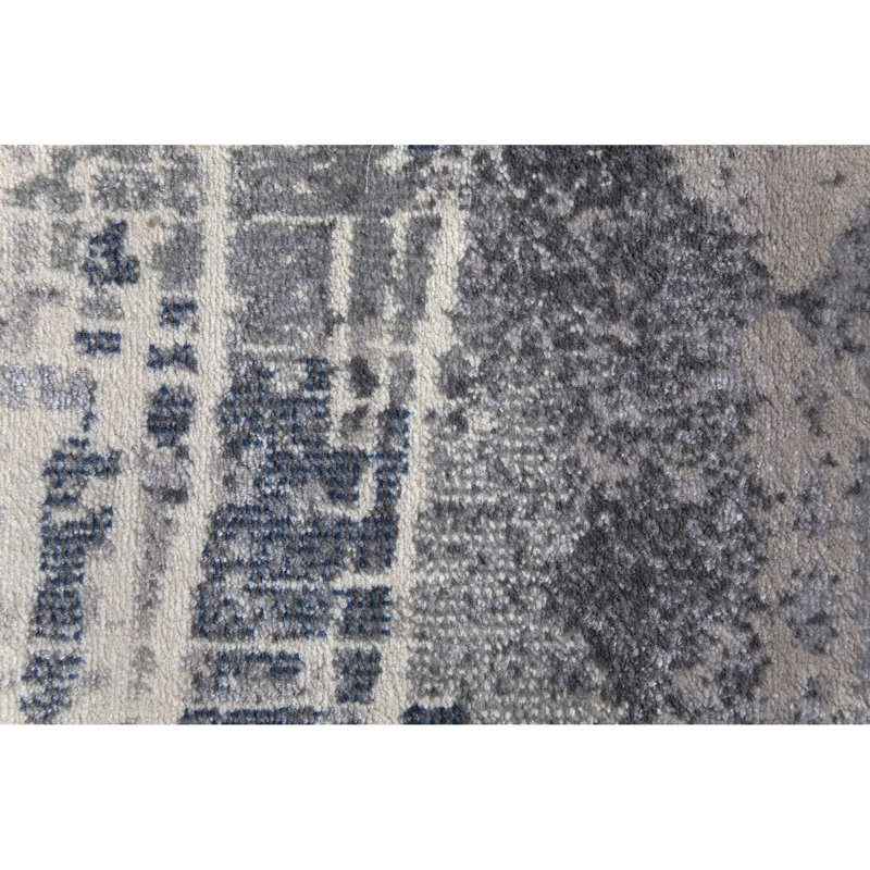 Tapis gris Scandia, Rectangle 5 pi 3 po x 7 pi 3 po