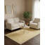 Tapis semi-antique beige traditionnel rétro 3X5