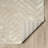 Abani Rugs TER140A Beige Horizontal Lines Geometric High Low Area Rug-191566573