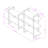 28'' H x 71'' W Etagere Bookcase