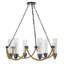 Lustre en métal 6 lumières Argyle-57492028