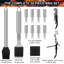 Ensemble d'outils de cuisson en acier inoxydable-110082241