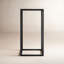 Mabel Marble and Hammered Iron Side Table