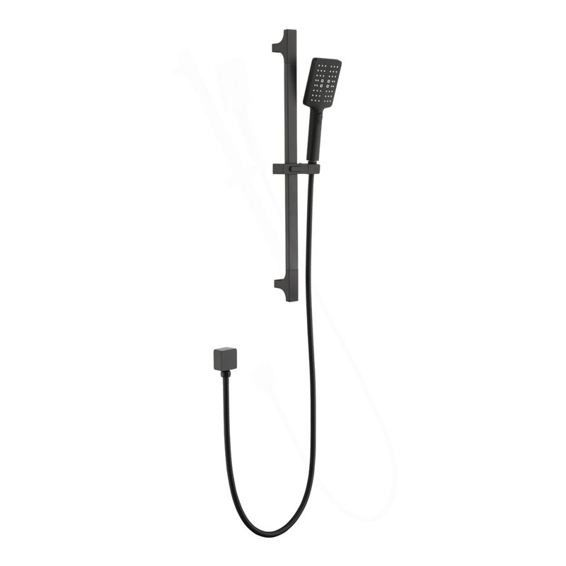 Handheld Shower With 28-Inch Slide Bar And 59-Inch Hose