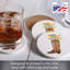 Paquet de 4 sous-verres russes Cowgirl