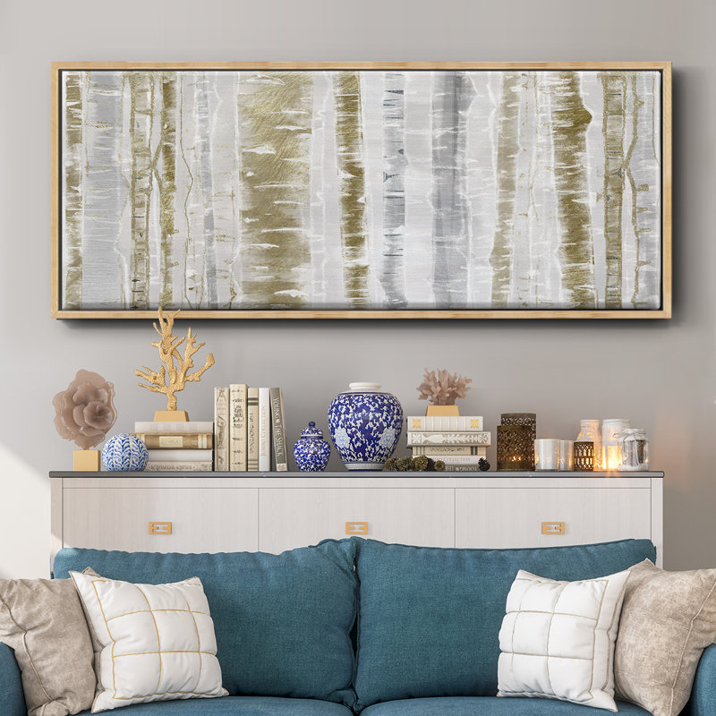 «Meadow Mist», toile encadrée, H 20 po x l 50 po