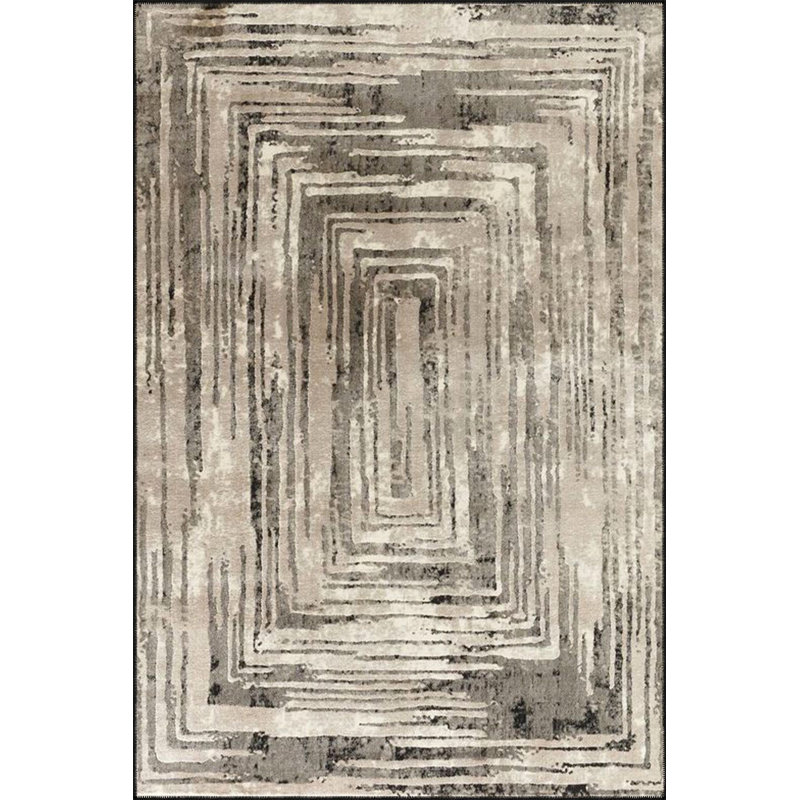 Tapis coloré lavable à la machine, Sous-tapis carré 3 pi 3 po inclus