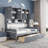 Twin Size Wooden Daybed With 2 Drawers, And All-In-One Cabinet And Shelf-365951794-365951788