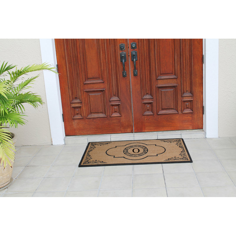 Stephengould Monogrammed Coir Doormat , O