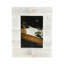 Cadre photo moderne Selenite pour table - Cadre photo décoratif pour la chambre à coucher, le bureau ou la maison - Blanc-1068527597-1068527586