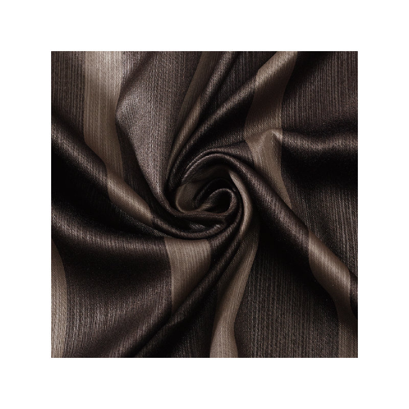 Joseline Blackout Curtain Single Panel, Chocolate