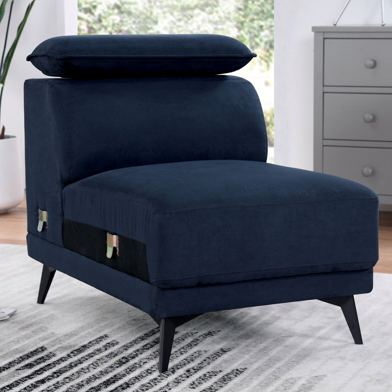 Chaise sans accoudoirs de style contemporain, Marine
