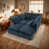 Polyester bleu foncé est en rupture de stock