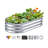 Carlicia Metal Raised Garden Bed