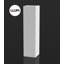 Cube - Square Resin Tower Pot Planter - White LED -Ice-49046438