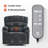 27.2" Extra Seat Width Power Recliner Lift Chair with Massage and Heat for Height 4'6"-5'2, Fabric-1818002750