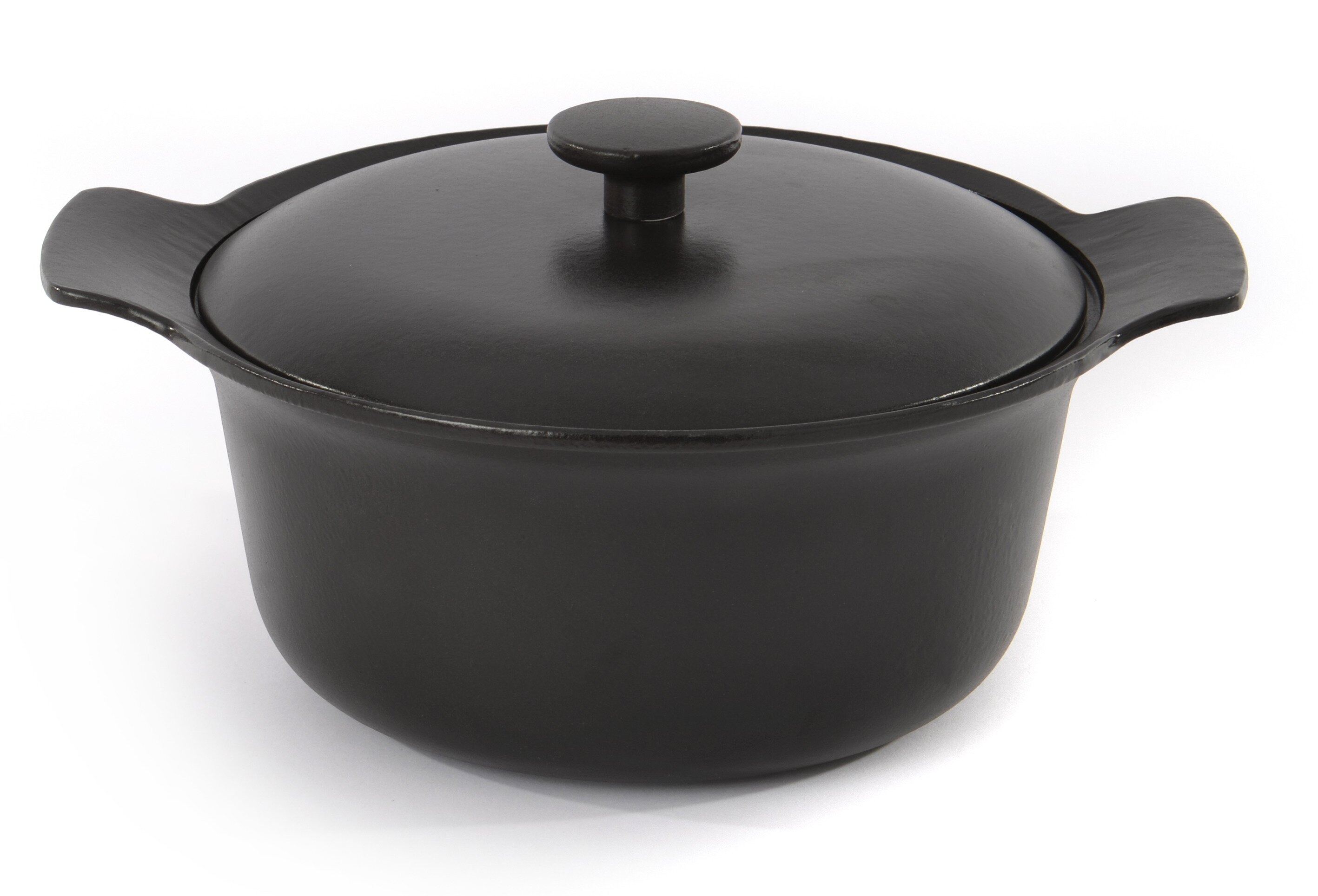 BergHOFF Ron 4.4 qt. Cast Iron Stock Pot with Lid