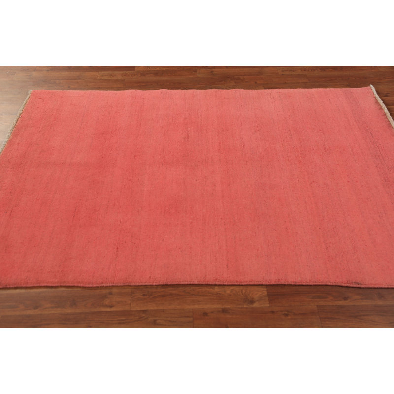 Tapis rose Gabbeh