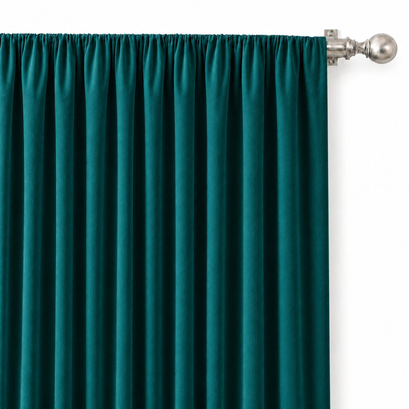 Solid Velvet | Velluto Fabric, Peacock