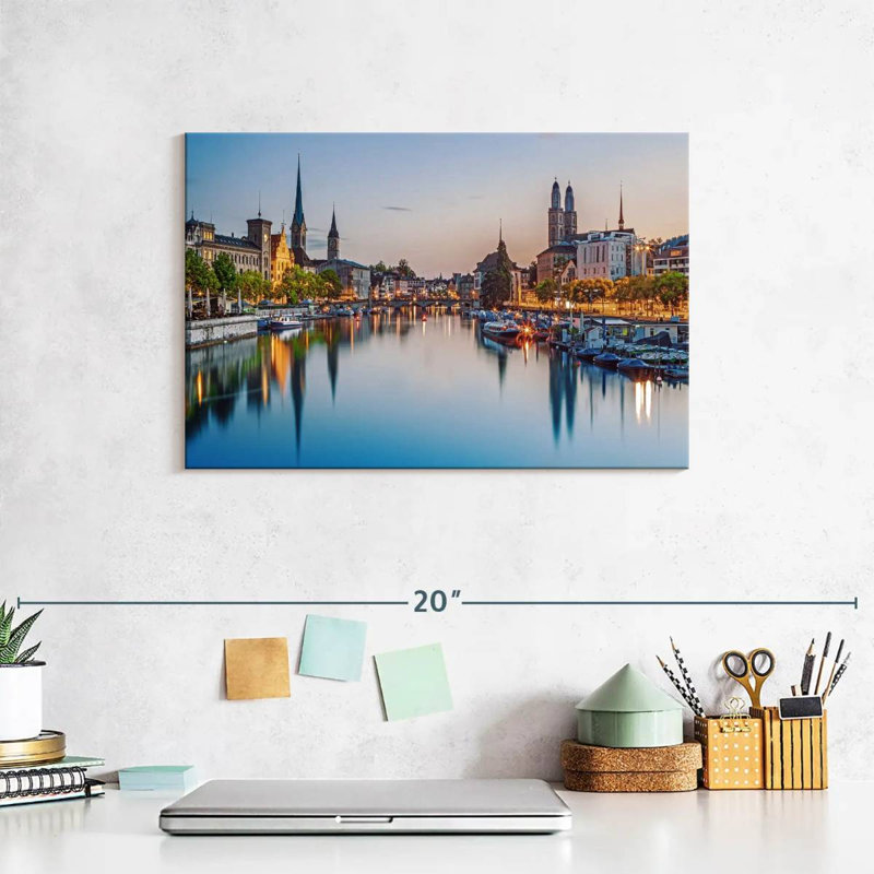 Kavia Limmat River, 8" H x 12" W