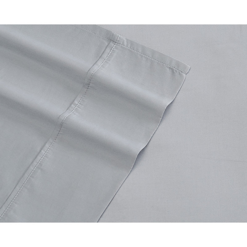 Vince Camuto 1000TC CVC Sheet Set, Light Gray, King