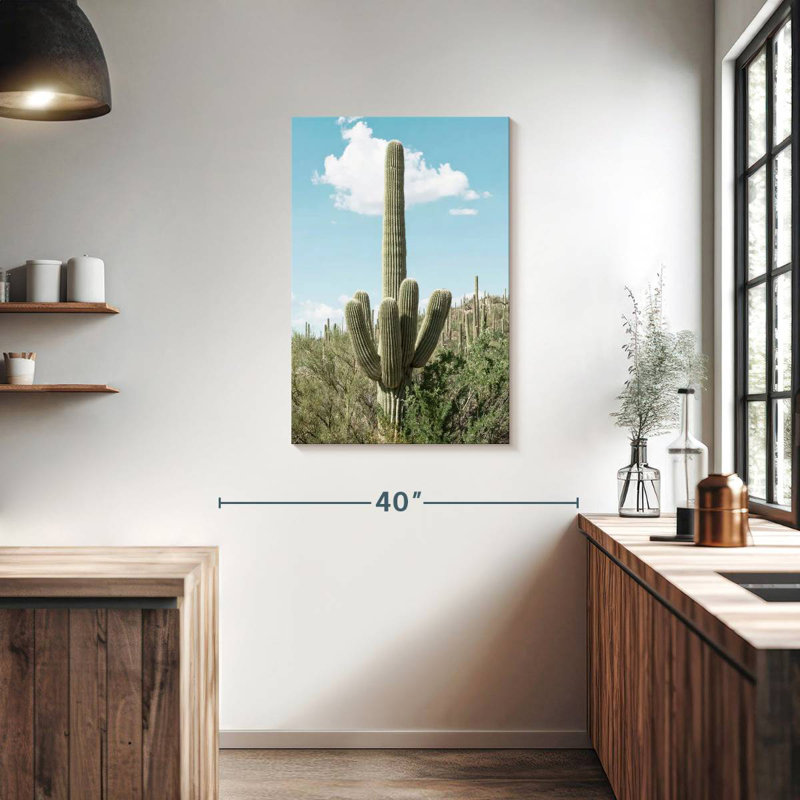 Harnek Green Cactus, 36" H x 24" W