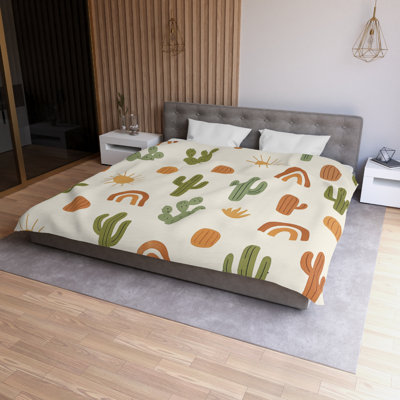 Microfiber Duvet Cover Boho Style, Design 18