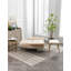 Chaise d'appoint avec accoudoirs et dossier réglables-91933815