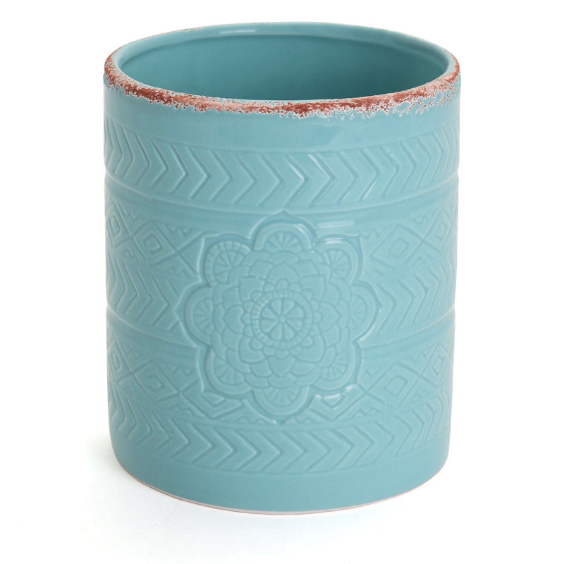 Round Utensil Crock