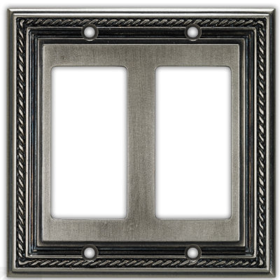 Nautica 2-Gang Rocker Wall Plate