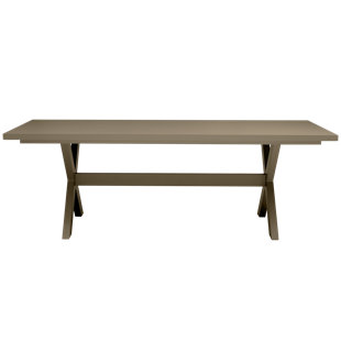Delta Rectangular Outdoor Dining Table , 105cm cm W 220cm cm D