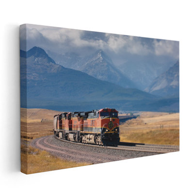 Train I - reproduction d'art sur toile