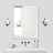 Munmro Metal Wall Mirror-1828090016-1828090017