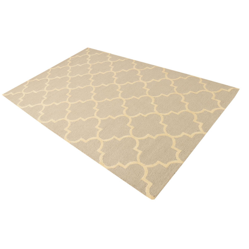 Tapis gris clair 5 x 8 Powley