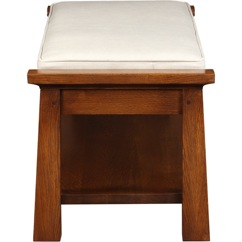 Park Slope Upholstered Storage Bench, Aurora